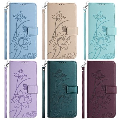Leather Lotus Wallet Phone Case For Honor 90 X50 X60 400 200 Lite X9C X6A X7C