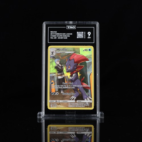 Weavile graded TAG 9 for sale on eBay
