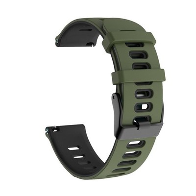 Silikon Uhrenarmband 20/22mm Taucher Sport Uhr Ersatz Silikon Edel Band Schwarz