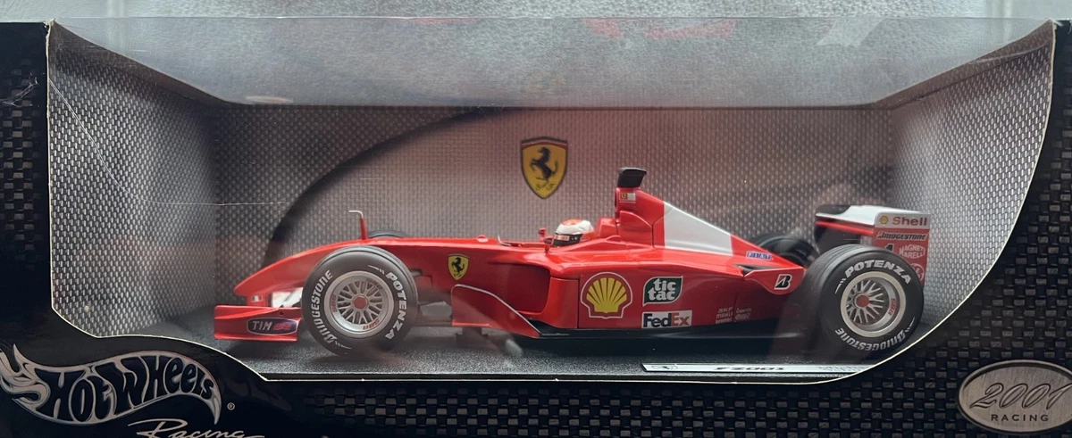 Hot Wheels 1/18 F2001 タバコ仕様 M.シューマッハ 1⁄18 フェラーリ