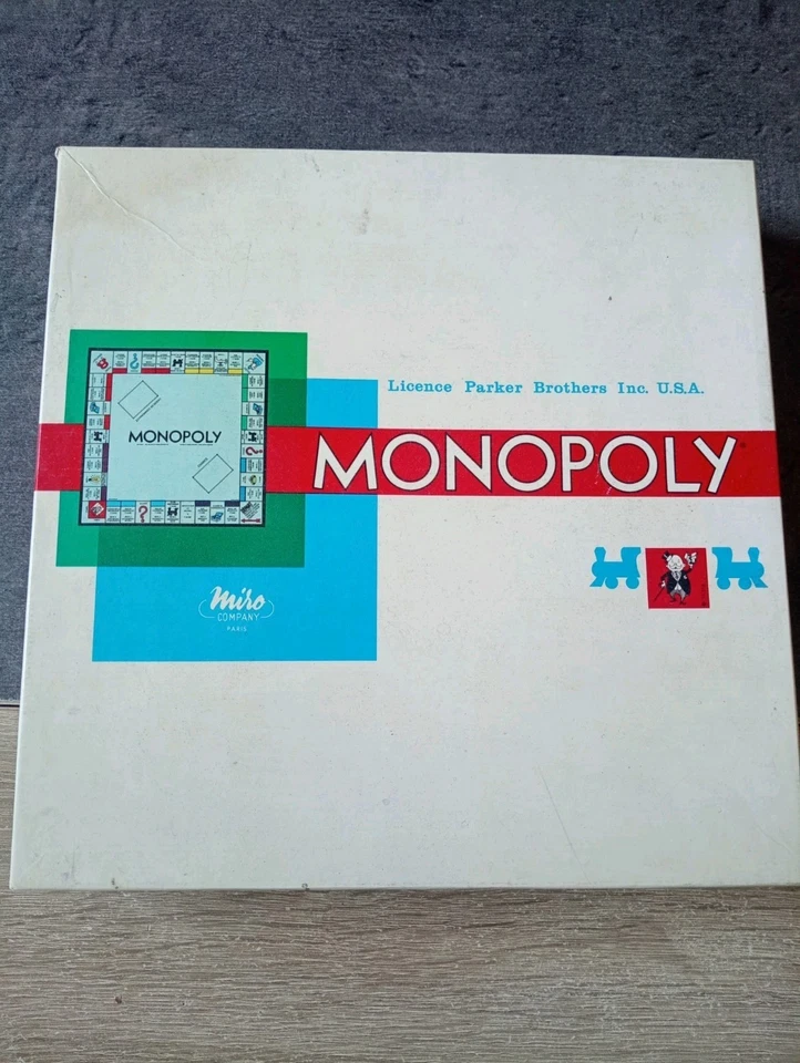 MONOPOLY Années 60-70 Jeu De Société vintage - Parker Brothers - Miro Company - Photo 1/4