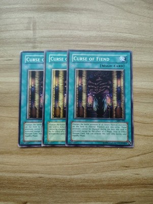 Yu-Gi-Oh! - Curse Of Fiend - 3X - Full Playset