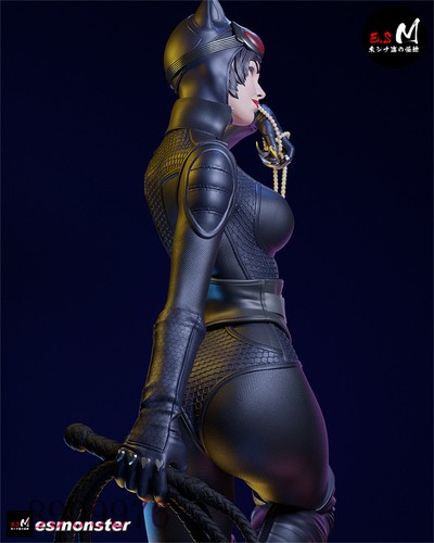 Catwoman 3D Printing Figure Unpainted Scuplture Model GK Blank Kit New Stock - Picture 16 of 22