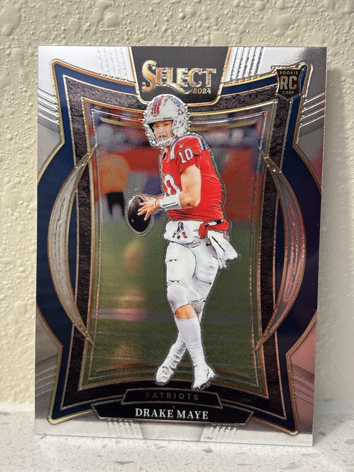 Drake Maye 2024 Panini Select Concourse #27 (RC) - New England Patriots