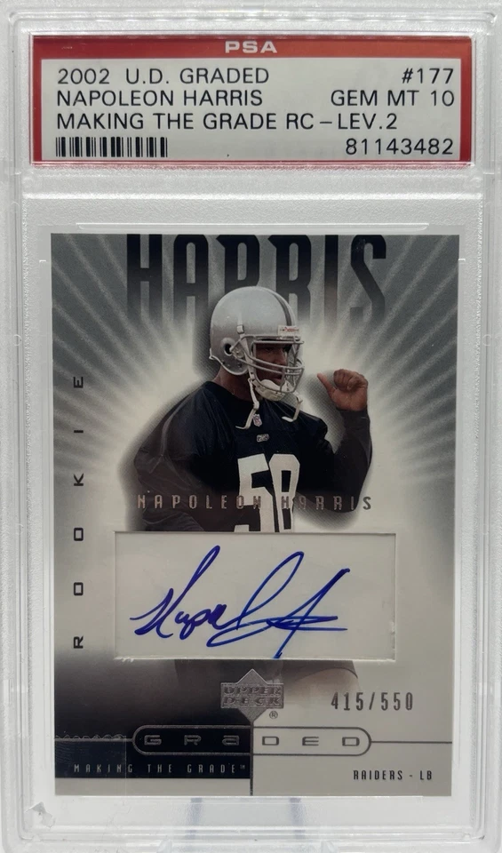 Lote de radiocontrol con clasificación UD 2002 - 6 tarjetas PSA - PSA 10/9 - 2 auto radiocontrol/550 Foto 3 de 4