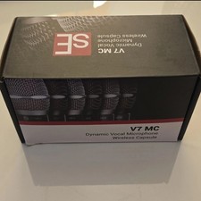 sE Electronics V7 MC2 BLACK Dynamic Supercardioid Wireless Capsule Microphone