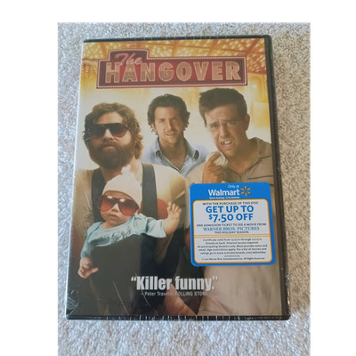 Warner Bros. The Hangover DVD Comedy Bradley Cooper Widescreen SDH