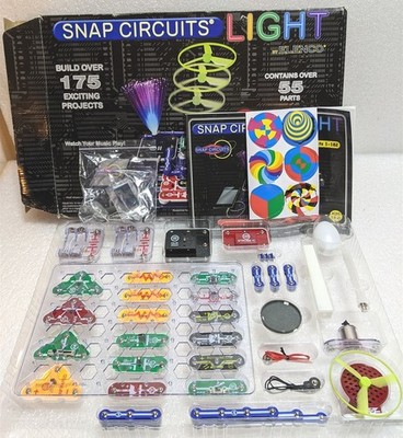 Elenco Snap Circuits SCL-175 Lights Electronic Exploration Kit 175 Projects