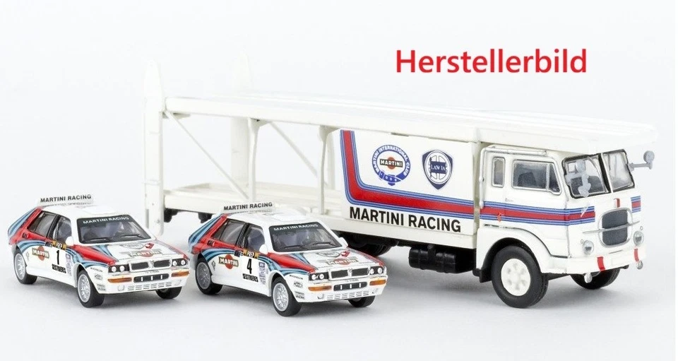 Brekina 58476 - FIAT 643 Renntransporter "Lancia" (neu in OVP)