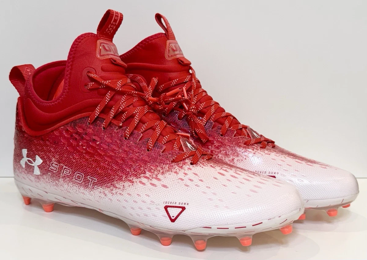 Under Armour Spotlight Lux MC 2.0 Red White for sale | eBay
