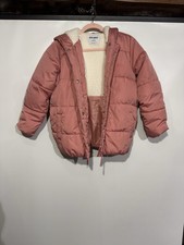 Old Navy Girls Pink Puffer Jacket Insulated Warm Coat