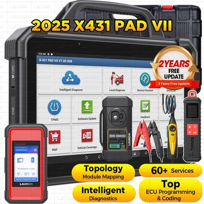 2026 LAUNCH X431 PAD VII ELITE X-prog3 PAD7 PRO Diagnostic Scan Key Programming