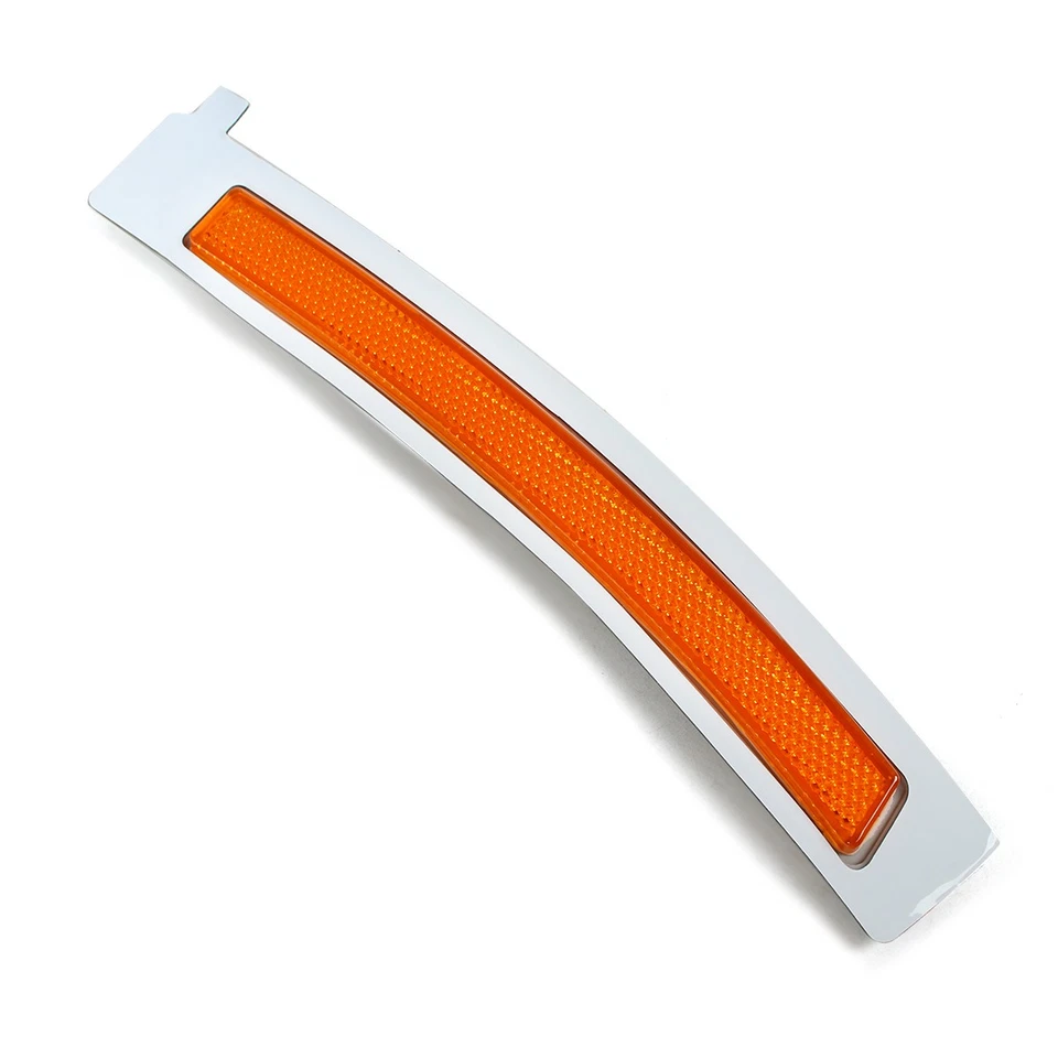 Amber Front Bumper Side Marker Reflector Pair For BMW 7-Series F01 F02 2009-15 — 第 4/4 张图片