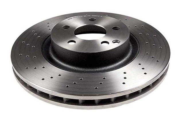 Rotores delanteros con juego de pastillas de freno y sensor para vehículos Mercedes-Benz 07-13 FREMAX. Foto 3 de 4