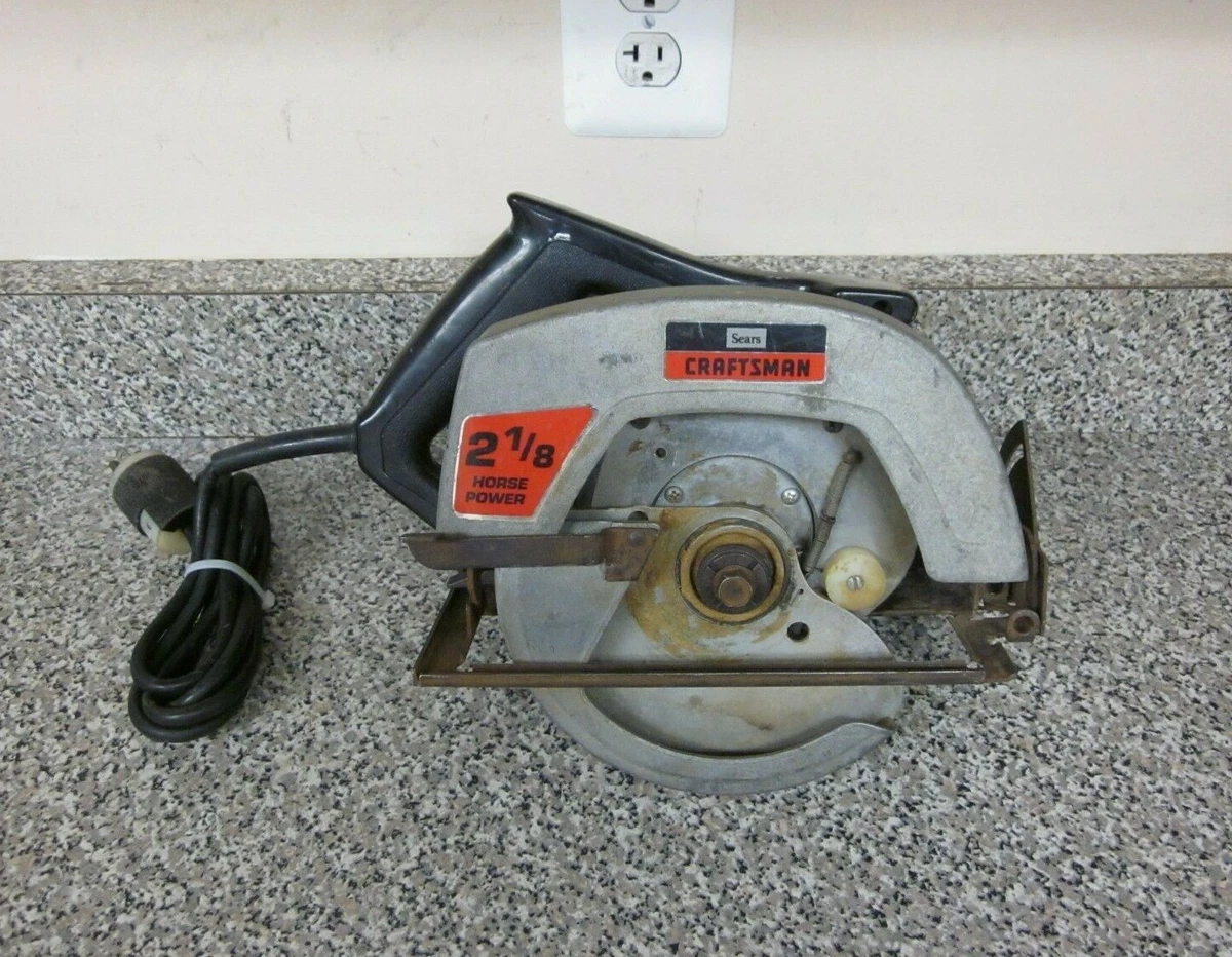 Sears Craftsman 1/4 Circular Saw Double Insulated 5200