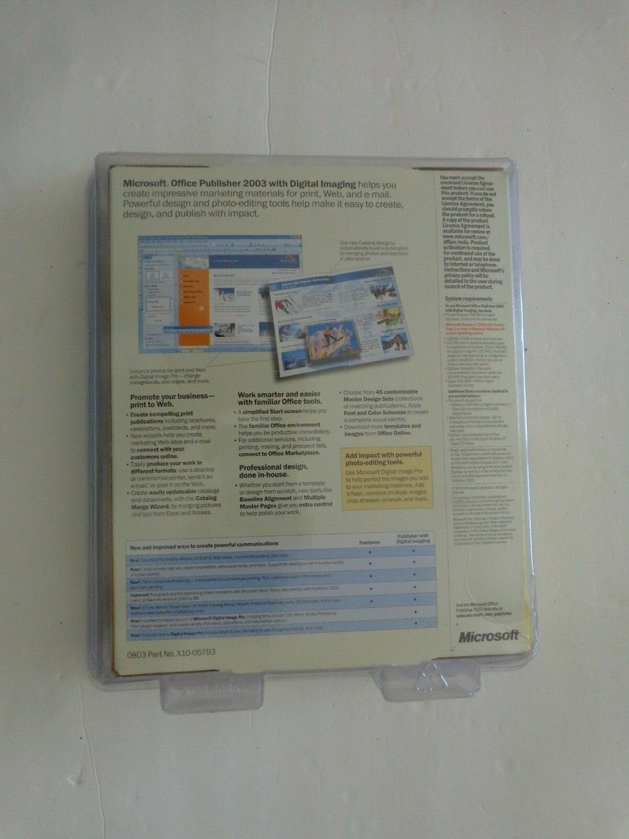ひと目でわかるMicrosoft Office Publisher 2003 Microsoft MS Publisher 2003 w/ Digital Imaging for sale