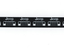 White Jeep Wrangler Black 5/8" GROSGRAIN RIBBON 1,3,5,10 YARDS FREE SHIPPING