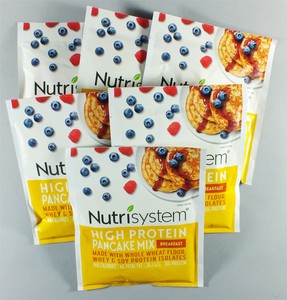 6 Nutrisystem High Protein Pancake Mix Breakfasts Expiration Lstg A NOV