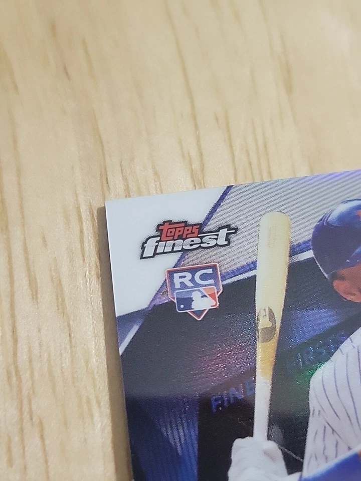 2018 Topps Finest AMED ROSARIO Refractor Autograph #FFA-AR Rookie RC Auto SP - Image 2 of 4