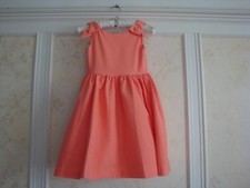 NWT 99 Janie And Jack Special Occasion Girls BOW SLEEVE DRESS 5 5T