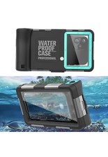 Waterproof Underwater Snorkeling Diving Phone Case for Second Generation Blue