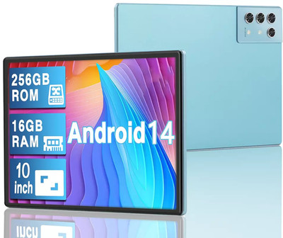2025 NEW Tablet 10 inch 16GB RAM+256GB ROM , Android 14 5G+2.4G WiFi GPS 2SIM