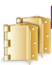 MARS WELLNESS Handicap Brass Expandable Door Hinges X2 Heavy Duty