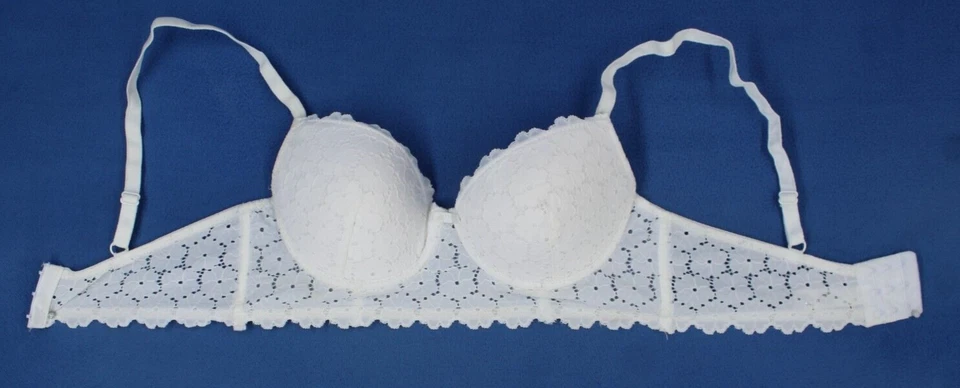 Jessica Simpson Laura Ashley конфеты с подкладкой бюстгальтер пуш-ап лот размер 34C #H4860 - Изображение 3 из 4