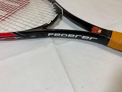Wilson Roger Federer テニスラケット 2 1/4 Wilson Roger Federer Impact Titanium Tennis Racquet L2 4 1/4 23-27