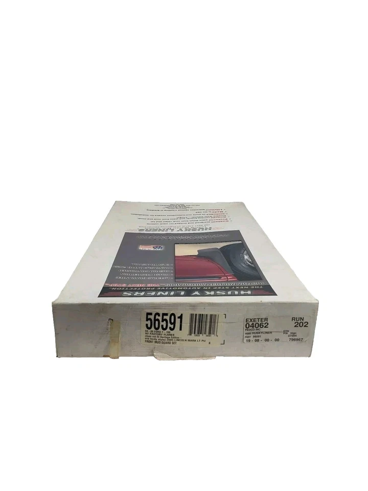 56591 HUSKY LINERS GUARDABARROS PARA 04-06 FORD F150/LINCOLN 2 PIEZAS DELANTERO NEGRO Foto 2 de 4
