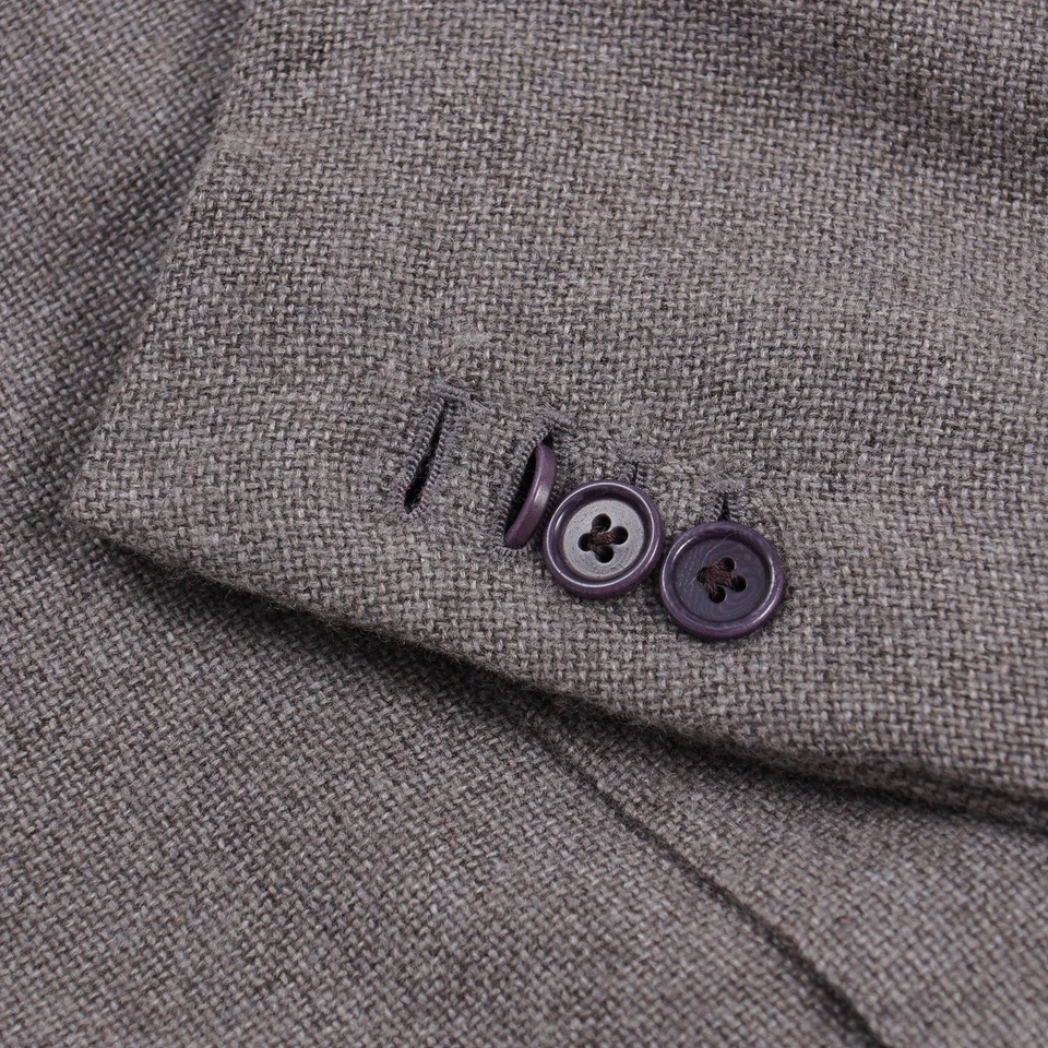 Спортивное пальто Luigi Borrelli Slim-Fit Dove серое 100% кашемир длина 40 (ЕС 50 л) - Изображение 3 из 4