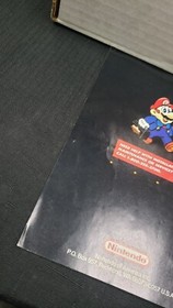 SUPER NES MOUSE SUPER NINTENDO SNES VIDEO GAME MANUAL INSTRUCTION BOOK ONLY