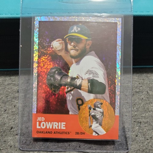 2022 Topps Archives - 1963 Topps Design Red Hot Foil #94 Jed Lowrie /50