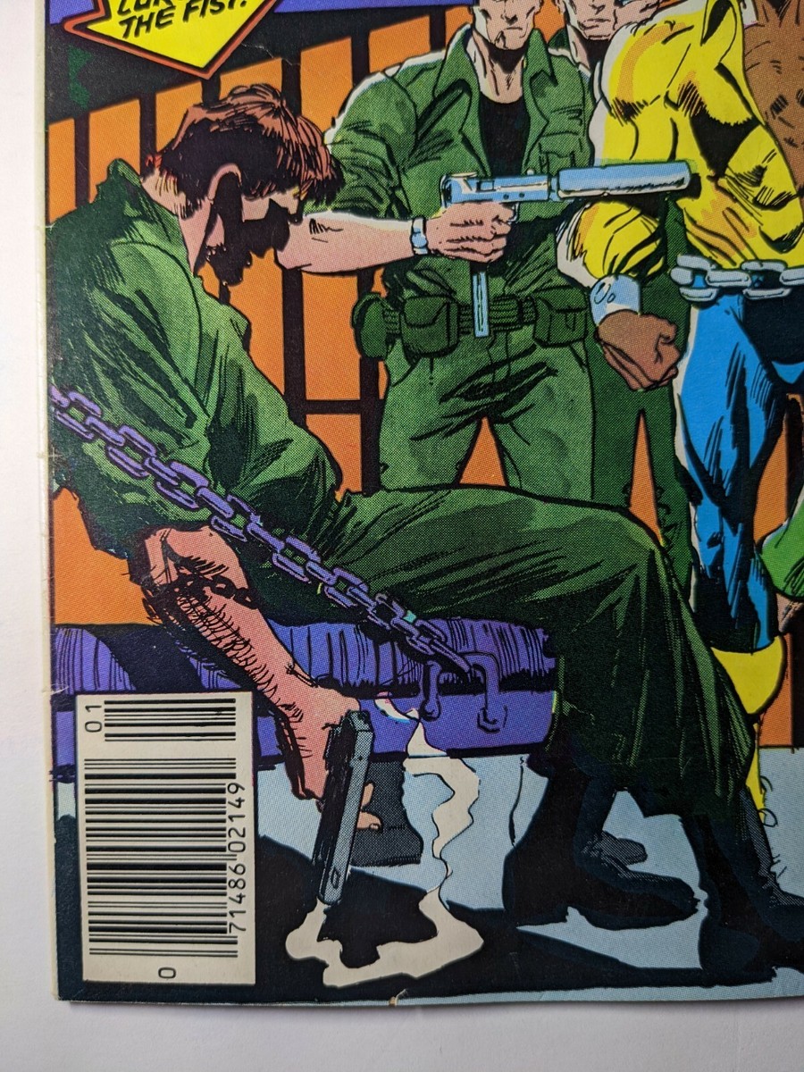 Power Man and Iron Fist #89 (1983) Newsstand. Luke Cage