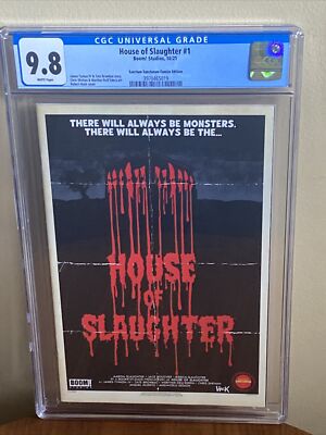 CGC 9.8 HOUSE OF SLAUGHTER 1 Robert Hack Limited Variant Preorder