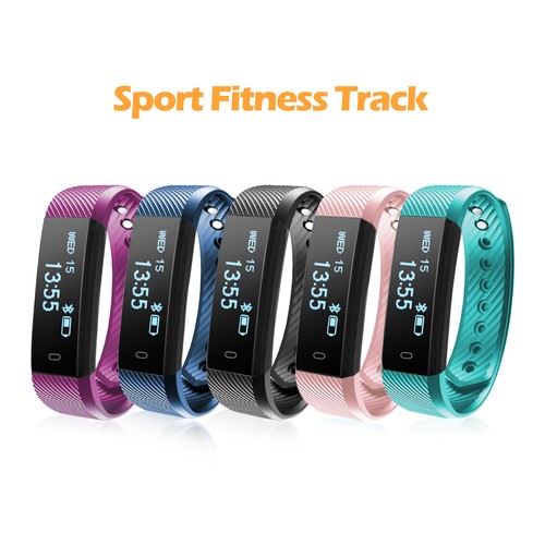 ID115HR-Heart-Rate-Smart-Sport-Bracelet-Watch-Calorie-Sleep-Monitor-FitnessTrack