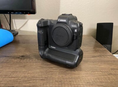 Canon EOS R Camera With Canon Battery Grip