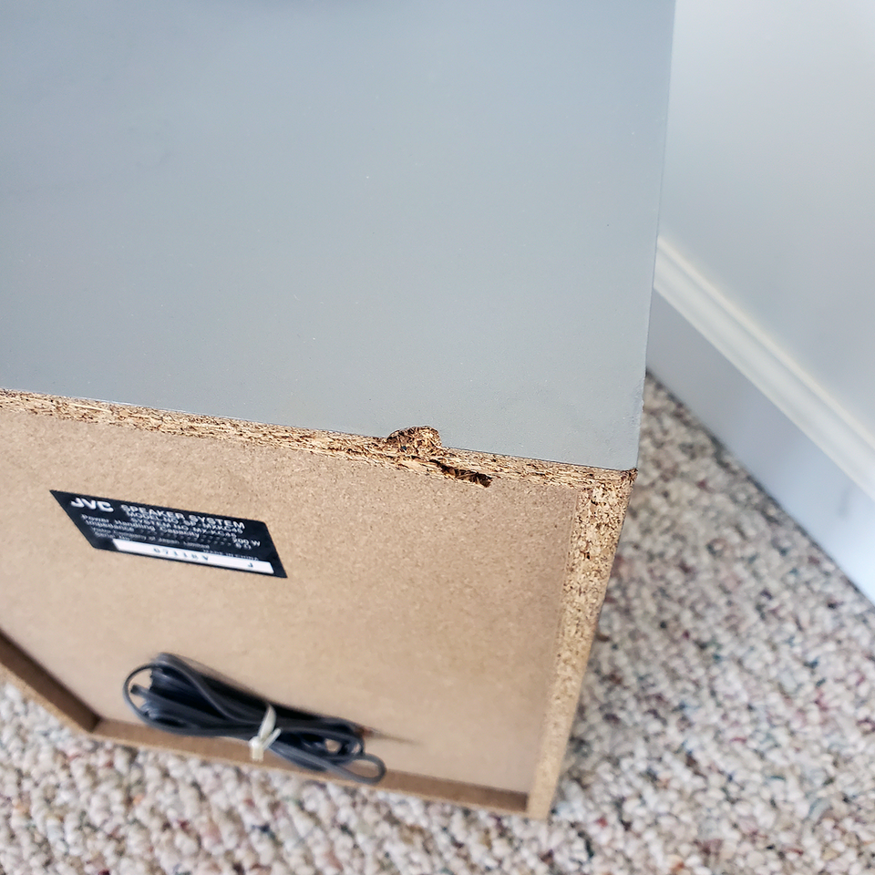 JVC MXKC45 400Watt 3Disc CD Changer Dual Cassette Player AM/FM