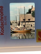 1970  s Lot Of 24 Greece Vacay, City trains, Sailing 35mm Color Slides