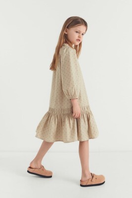 Zara Kids Girl Polka Dot Poplin Dress Taupe Brown 1213/421 | eBay Zara Kids Girl Polka Dot Poplin Dress Taupe Brown 1213/421 | eBay