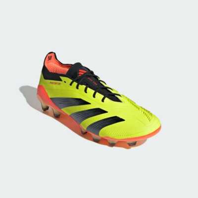 adidas Predator サッカーシューズ イエロー/レッド/ブラック adidas Predator 24 Pro FG - solar yellow/black/solar red
