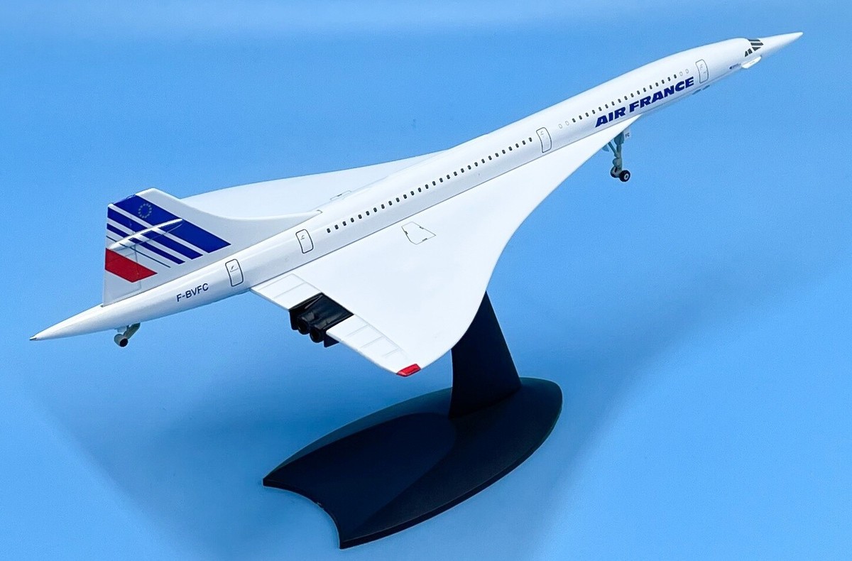 1/200 AIR FRANCE コンコルド 1:200 WLTK AIR FRANCE CONCORDE Passenger Airplane Diecast Aircraft
