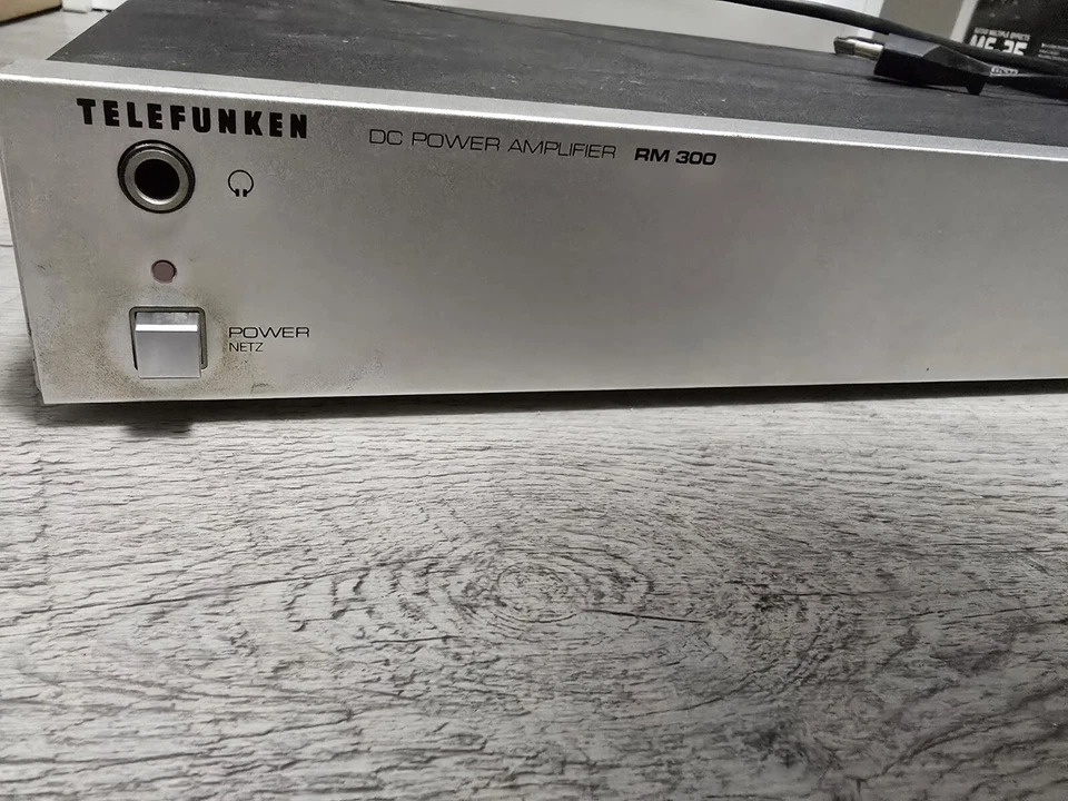 Telefunken RM300 german vintage power amplifier 1981 - Bild 2 von 3