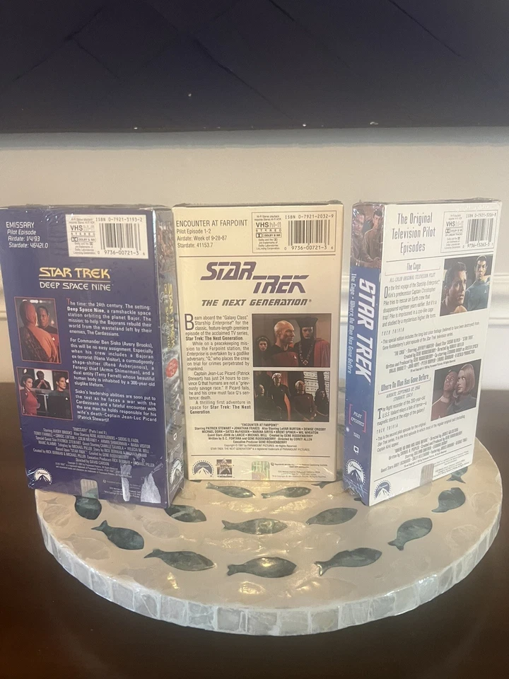 Star Trek The Beginnings Pilot Episodes VHS Set Next Generation, Deep Space Nine - Image 4 of 4