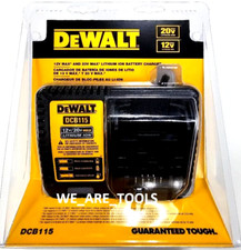 Dewalt Packaged RAPID DCB115 12-20V FAST Battery Charger 20 Volt