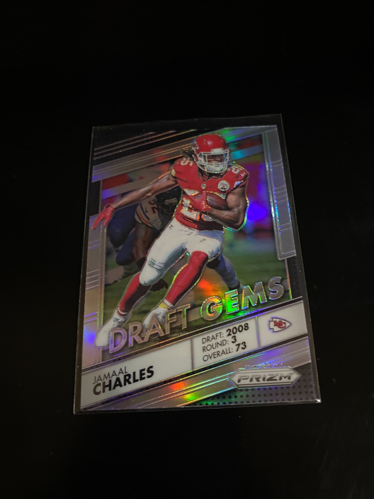 Jamaal Charles 2016 Panini Prizm Draft Gems Silver Prizm Chiefs 19 PWE