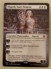 1x Elspeth, Sun's Nemesis Showcase Theros Beyond Death MTG Magic the Gathering