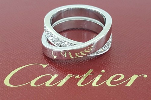 Cartier 1.1 ct 18K White Gold Round 
