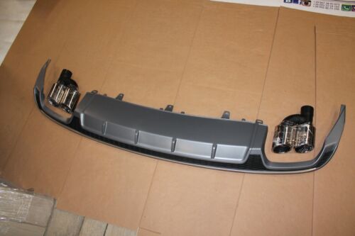 Für Audi A6 C7 Facelift Normal Avant Diffusor Auspuff Heckdiffusor in S6 Style - Bild 12 von 12
