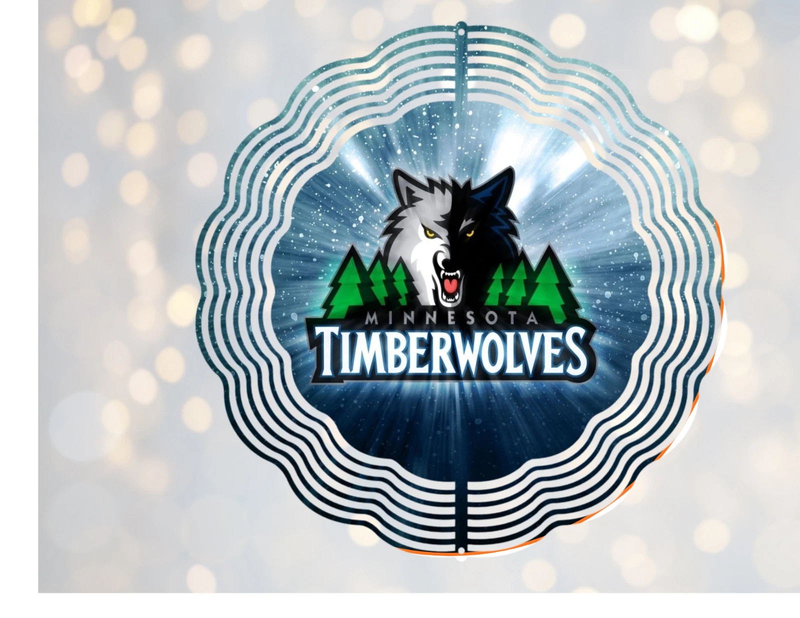 Minnesota Timberwolves Round Wind Spinner
